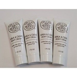 Lot Of 4-Qhemet Biologics Amla & Olive Heavy Cream For Dry Hair - 1 oz, …